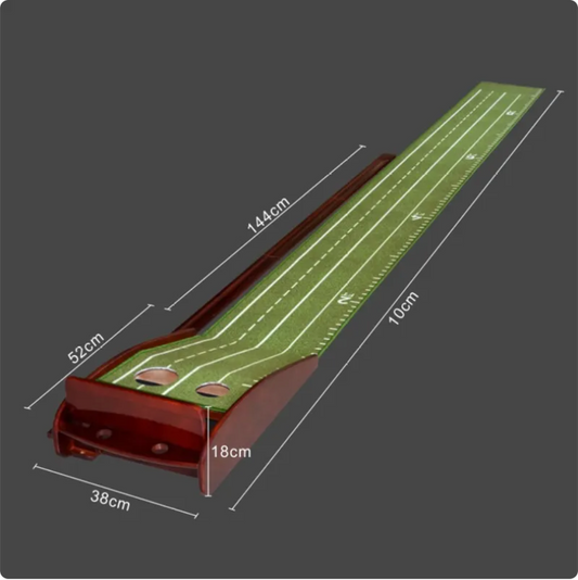 The Hallway Nine — Velvet Putting Mat with Ball Return