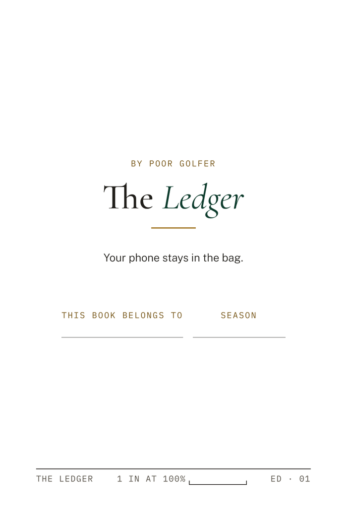The Ledger, printed
